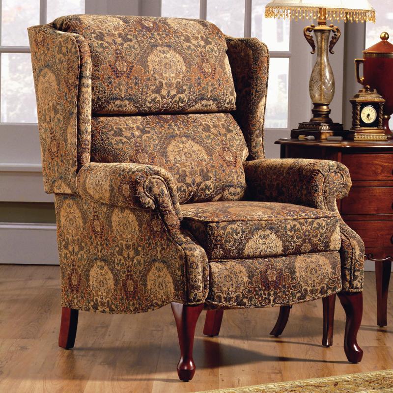 Lane Hi Leg Recliners Traditional Savannah Hileg Recliner with Queen